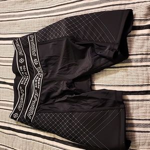 Black sliding shorts softball
